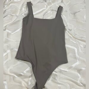 Abercrombie gray body suit